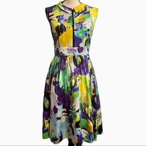 Kate Spade floral summer midi dress.